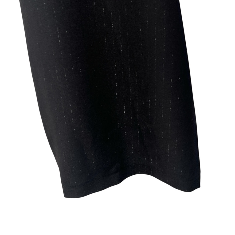 7 For All Mankind Women’s Black Dress Pants Size S High Rise Pleated Office - Picture 8 of 10